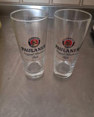 bicchieri da birra paulaner