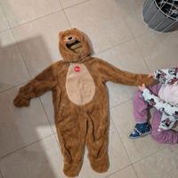 Costume carnevale orso Trudi bambini 2 -3 anni