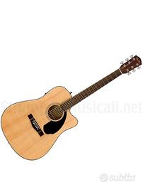Chitarra FENDER CD-60SCE Natural