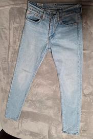 Jeans Levi's® 512 W28 L32 uomo azzurro chiaro