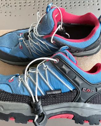 Scarpe montagna ragazzo impermeabili tg 36