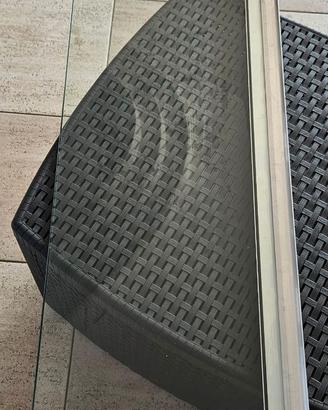 Mensola in cristallo