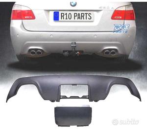 DIFFUSORE BMW E60 E61 03-10 LOOK M + TAPPO OO---OO