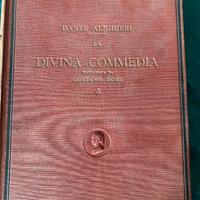 LIBRO ANTICO LA DIVINA COMMEDIA illustrata da Dorè