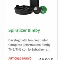 Spiralizer bimby tm6