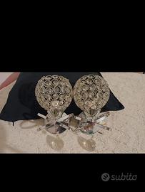 coppia applique cristalli