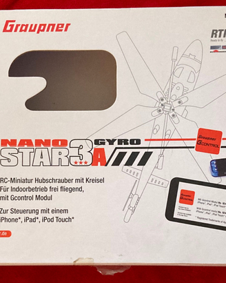 Graupner SJ 92412 elicottero Nano Star 3 A