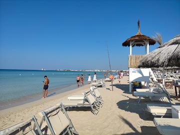 SPIAGGIA SALENTO casa a 70 m dall' arenile