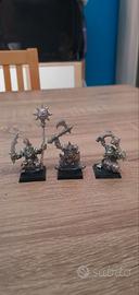 Gruppo Comando Orchi Orchi e Goblin di Warhammer