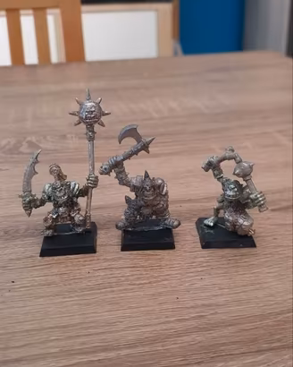 Gruppo Comando Orchi Orchi e Goblin di Warhammer