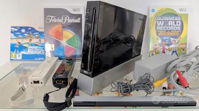 Nintendo Wii + 2 controller Motion Plus + giochi