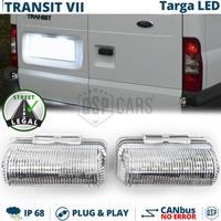 Placchette Luci TARGA LED per FORD Transit 7 6500K