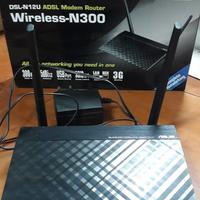 Modem router ADSL Wireless ASUS 3G sharing