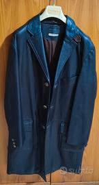 cappotto artigianale in vera pelle 