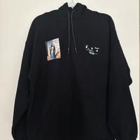Felpa Off-White Il Bacio Nera
