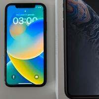 Iphone XR nero 64gb + 3 cover