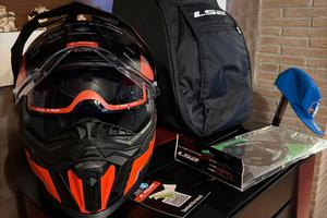 casco  moto modello L S 2 Explorer 
