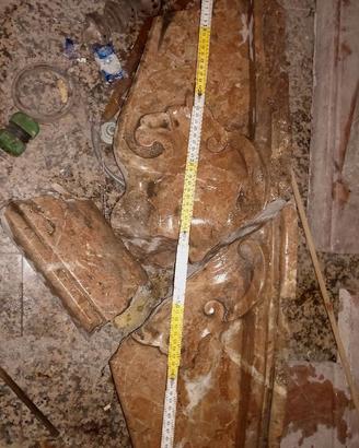 Rosone camino antico