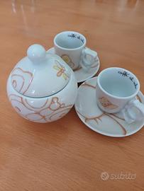 Set Zuccheriera THUN Con 2 Tazzine Espresso Elegan