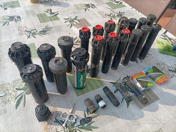 Centralina Hunter + 19 Irrigatori giardino 