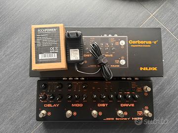 Pedaliera Nux Cerberus con alimentatore