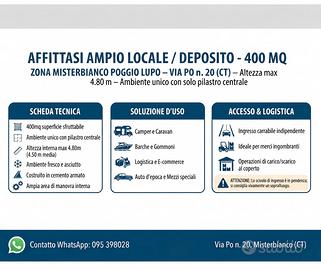 Locale 400mq -Deposito-
