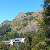 Rocca d'Aveto di fronte alla seggiovia