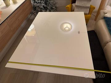 Tavolo trasformabile bianco lucido Calligaris – da