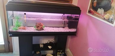 Acquario da 100 litri con mobiletto incluso,