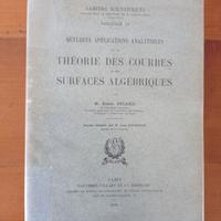 Teoria delle curve e superfici algebriche - Picard
