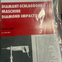 Trapano a percussione diamantato EDSB 160-E
