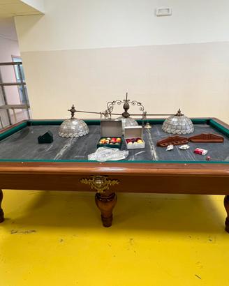 Set Completo Biliardo HERMELIN Milano numerato