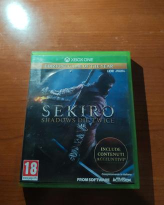 Sekiro the shadows die twice xbox one 
