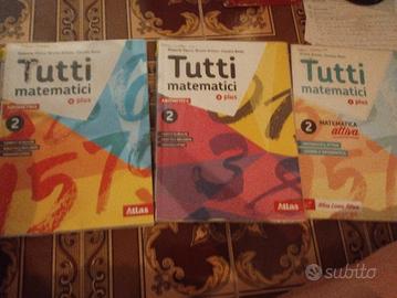 libro di matematica "tutti matematici plus "