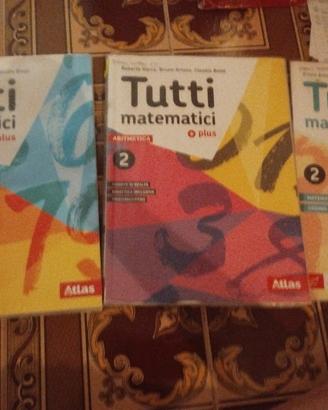 libro di matematica "tutti matematici plus "