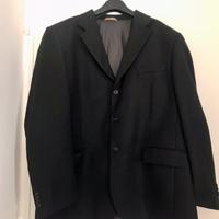 Completo uomo elegante invernale grigio scuro