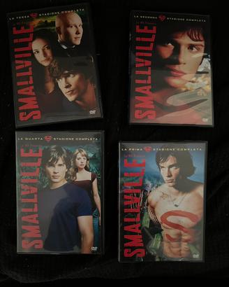 Smallville 4 Stagioni Dvd COME NUOVE
