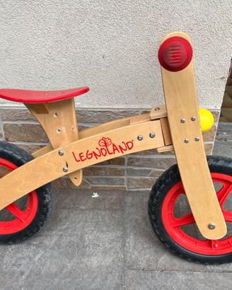 bici senza pedali Legnoland