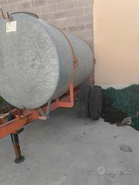 Cisterna acqua carrellato 4000 LT 