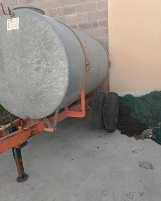 Cisterna acqua carrellato 4000 LT 