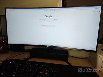 Monitor Gaming LG ultra wide QHD