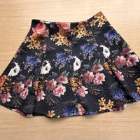 Gonna con fiori taglia S