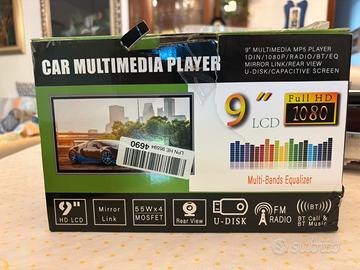 Schermo da auto mai installato