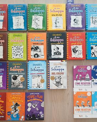 Libri della saga "Diario di una Schiappa".