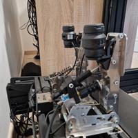 Pedali sim racing DC3 anche frizione