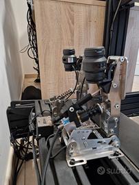 Pedali sim racing DC3 anche frizione