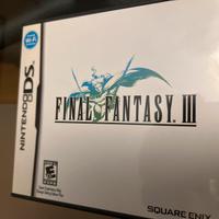 Final Fantasy III 3 Nintendo Ds NTSC US