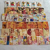 WALT DISNEY STORY lotto di 69 figurine anni 70 