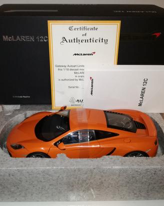 Mclaren mp4-12c 2011 1:18 autoart