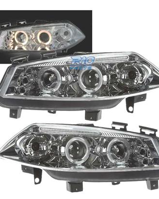 FARI PER RENAULT MEGANE 02-05 ANGEL EYES LED FONDO